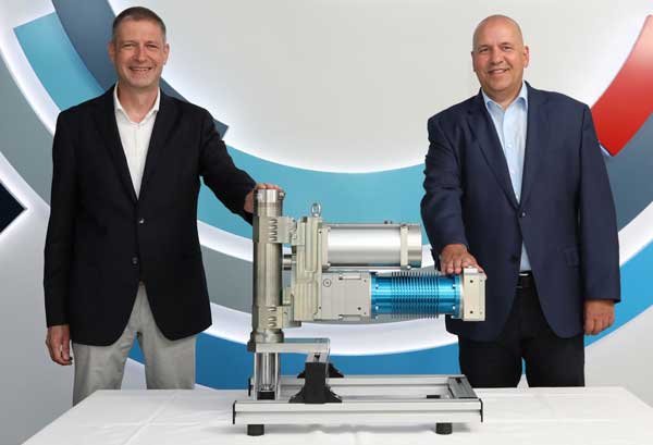 Bosch Rexroth servohydraulische Achsen