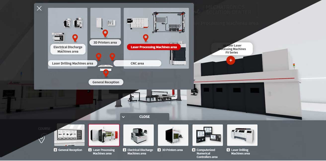 Mitsubishi Electric Virtual factory tour