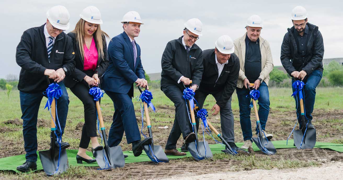 Eberspaecher groundbreaking ceremony