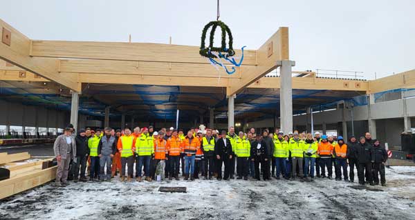 Sensilo Werk Neubau von Jumo schreitet voran