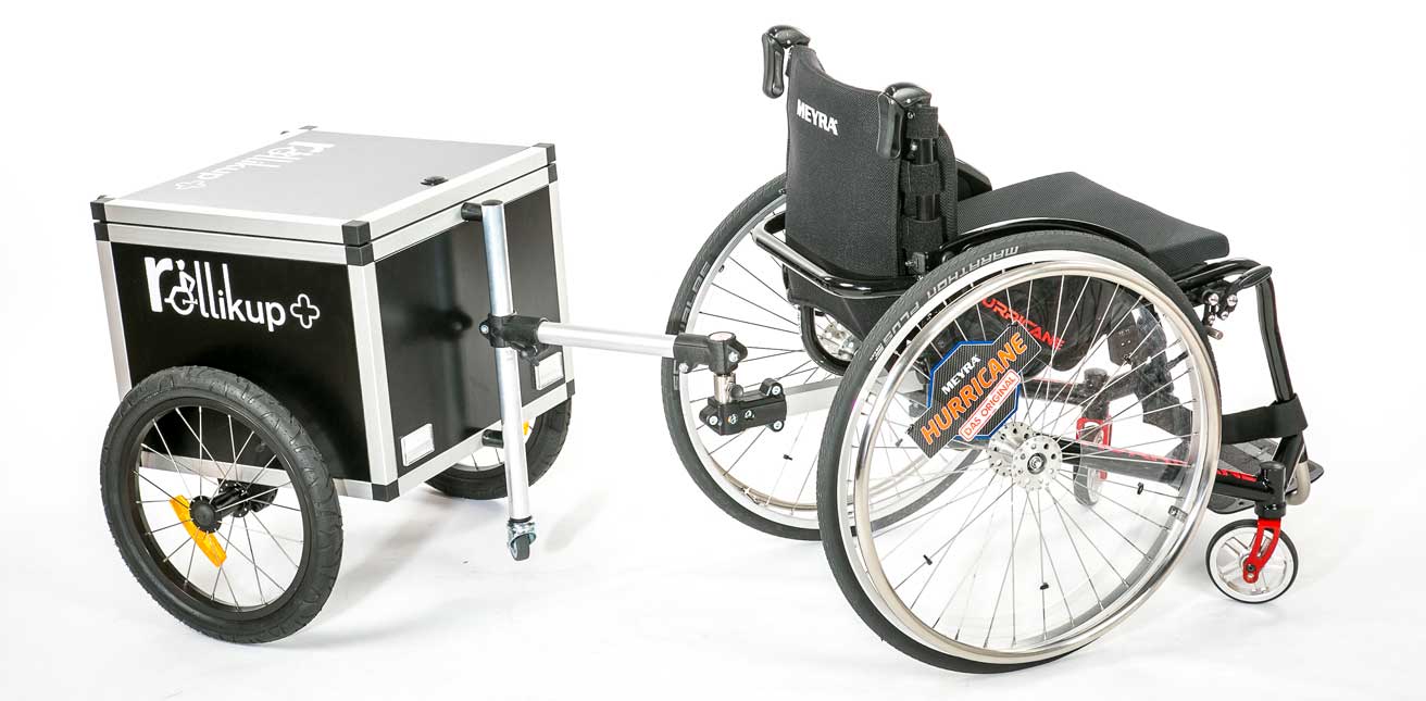 Rollikup wheelchair coupling | From a single order to a successful model