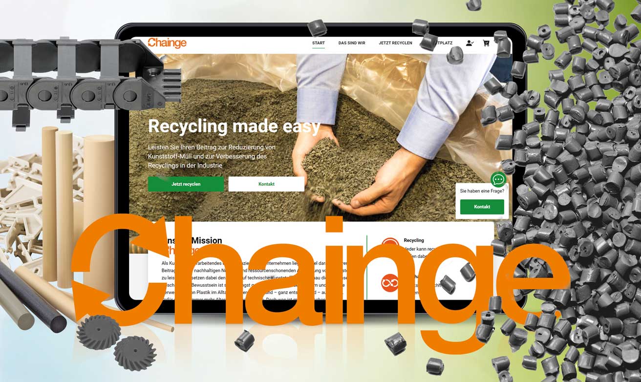 Igus Chainge sustainability program