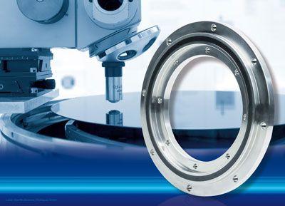 Dünnringlager eignen sich für Objektivblenden von fotolithografischen Systemen.