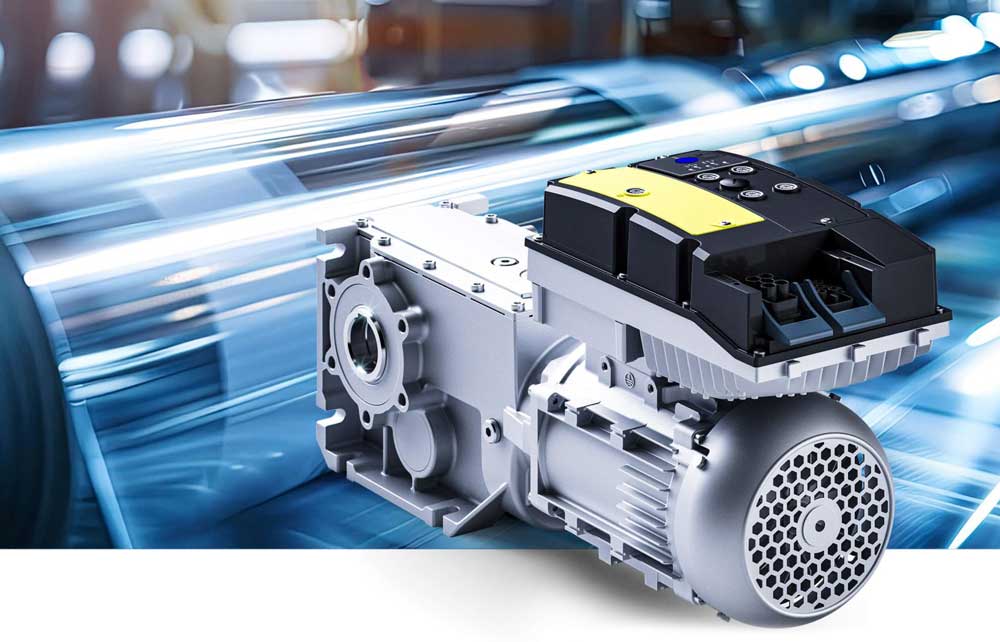IE5 / IE6 Synchronmotoren mit dezentralem Frequenzumrichter