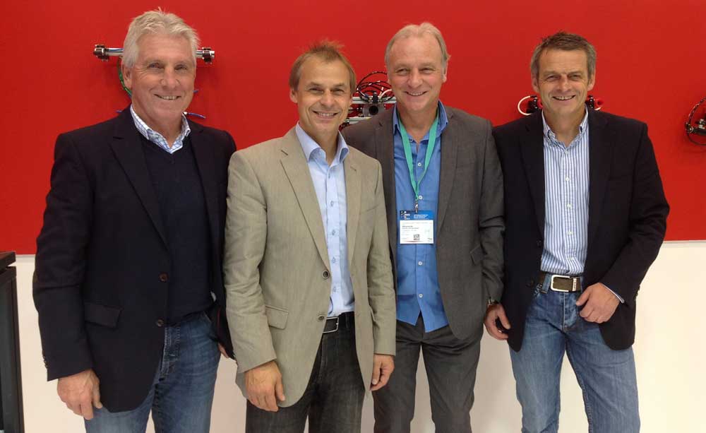 Technik trifft Fußball: Klaus Fischer, Olaf Thon, Rüdiger Abramczik, Matthias Herget
