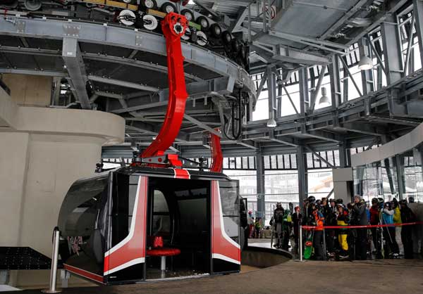 Nord Getriebemotor Skilift Gondel