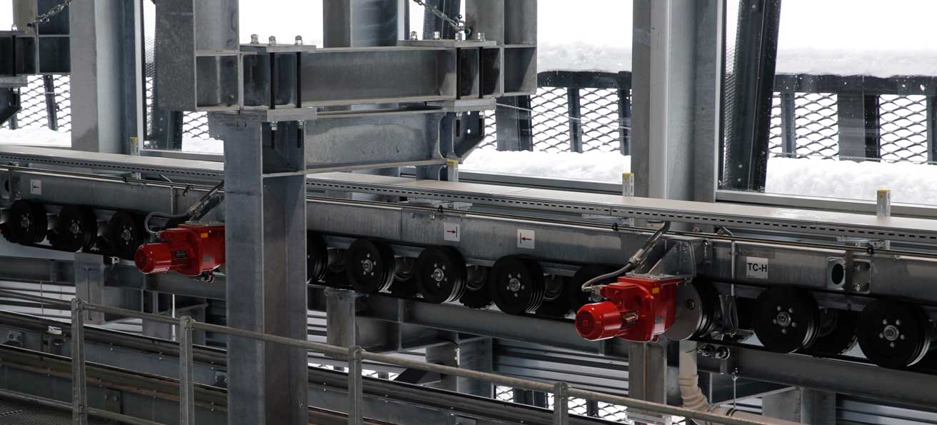 Nord Getriebemotoren Skilift