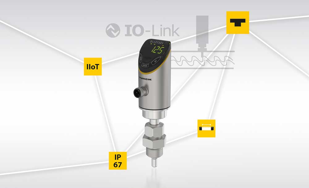 Durchflusssensor für flüssige Medien mit IO-Link