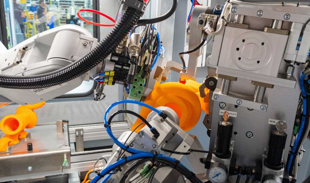Abgasturbolader Hahn Roboter Mitsubishi