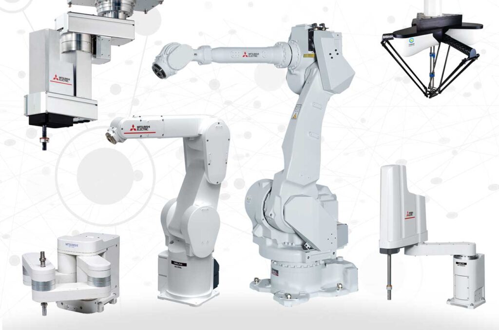 Roboter Portfolio Mitsuvishi