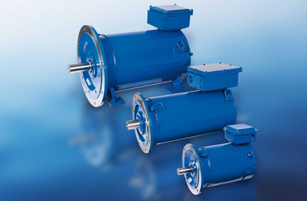 wassergekühlter Elektromotor BEN Buchele
