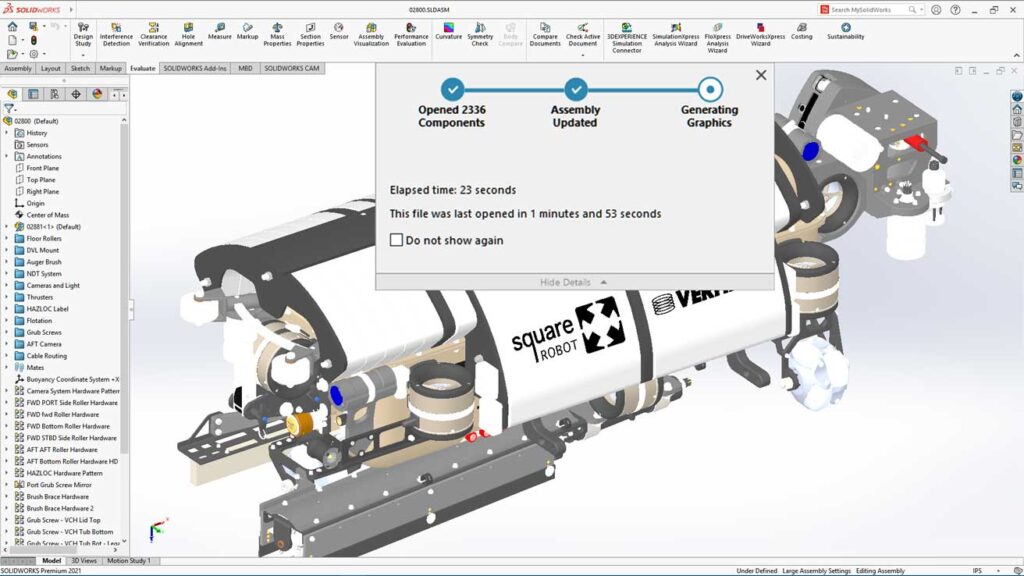 Solidworks Ladezeiten