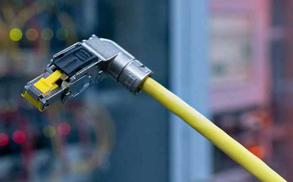 Harting RJ Stecker abgewinkelt