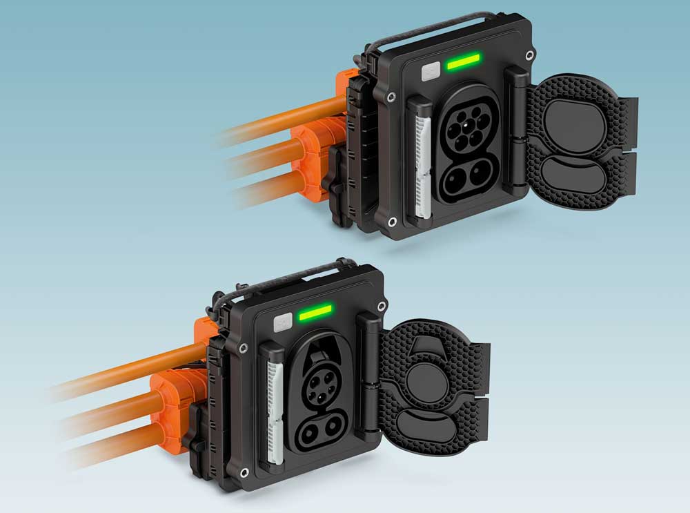 Weltneuheit im High Power Charging: CCS-Inlet mit integrierter Ladesteuerung