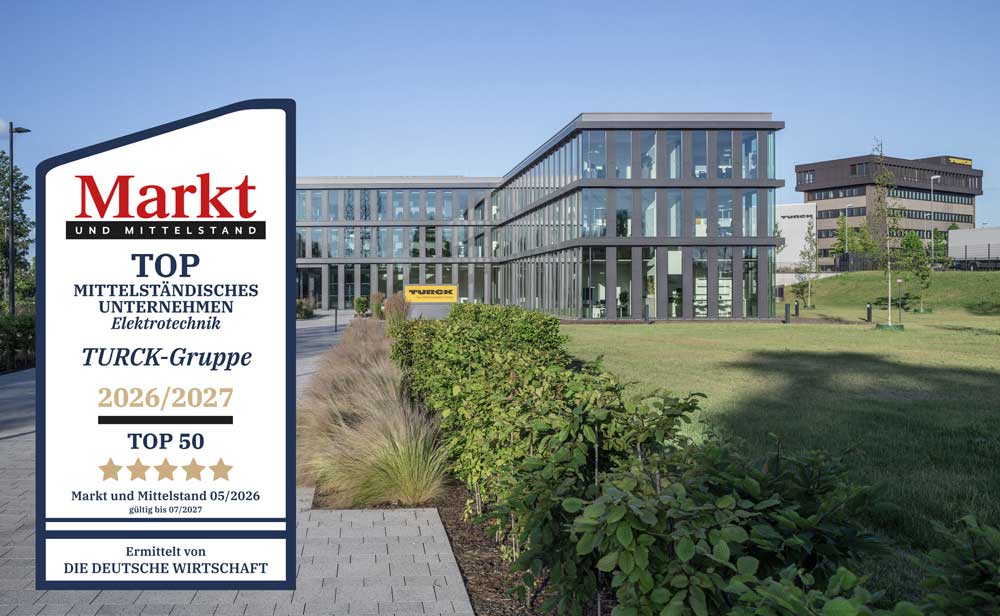 Turck zählt erneut zu Deutschlands Top-Mittelständlern