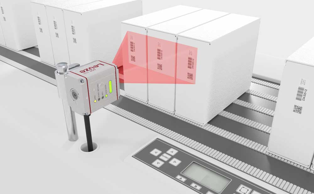 Robustes RFID System von Pepperl+Fuchs zur sicheren Positionsbestimmung bei Arbeitsbühnen Barcode Leser Leuze