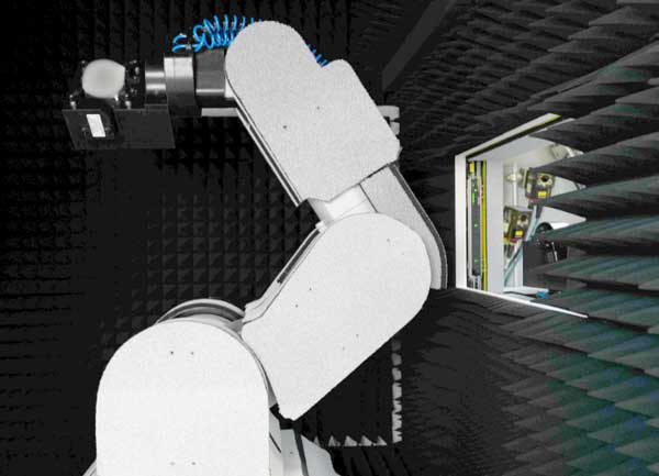 Mitsubishi Electric Radarsensor Test 6-Achs-Roboter Noffz