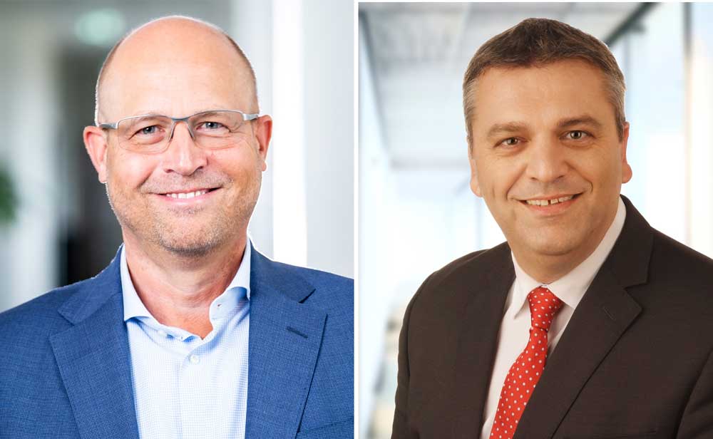 Dr. Robert Vollmers (l.) Reinhold Zeiner Excelitas