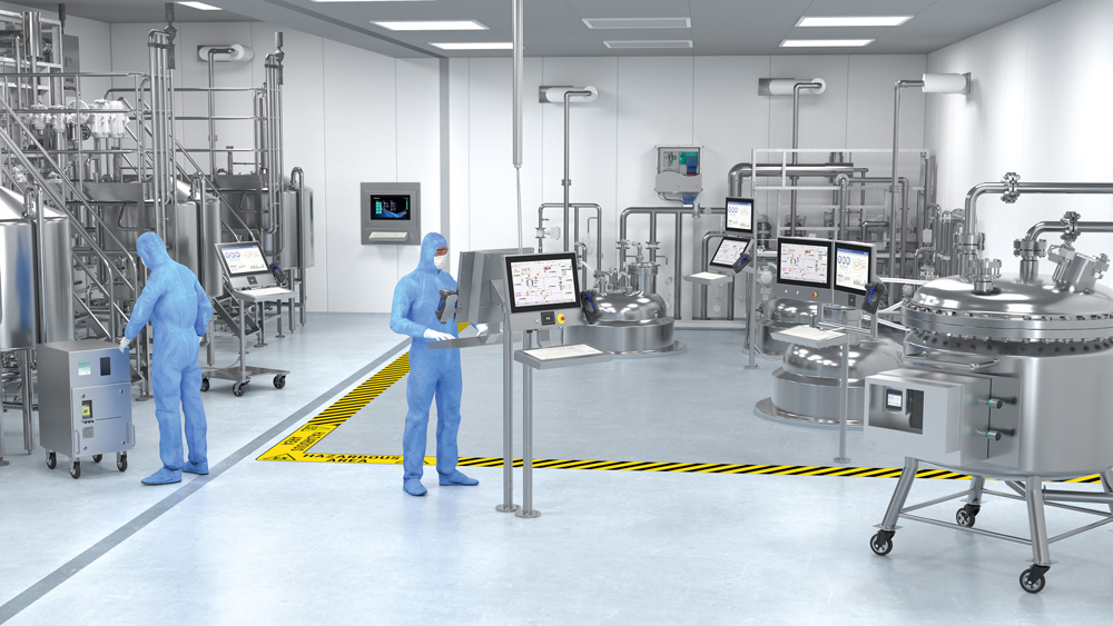 HMI Interface Pharma: GMP, Ex-Schutz & RFID-Security