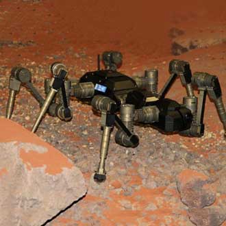 Roboterbremse Weltall