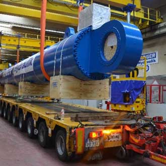 Hydraulikzylinder Offshore Plattform