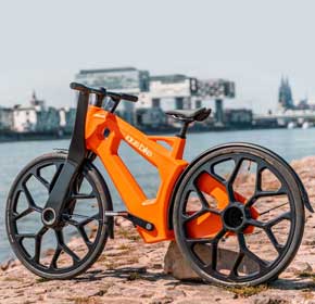 Plastik recyceltes Urban Bike