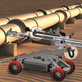 Igus Kette für Wartungsroboter
