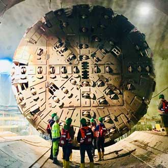 Mayr Sicherheitskupplung tunnelbohrer