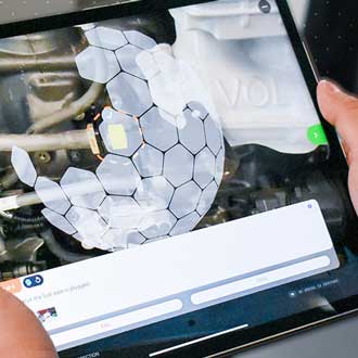 KI-gestützte visuelle Inspektion PTC