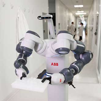 ABB Laborroboter Krankenhaus