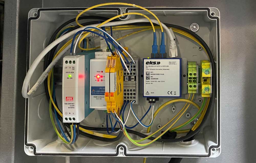 Kommunikationstechnik für Fleximaus