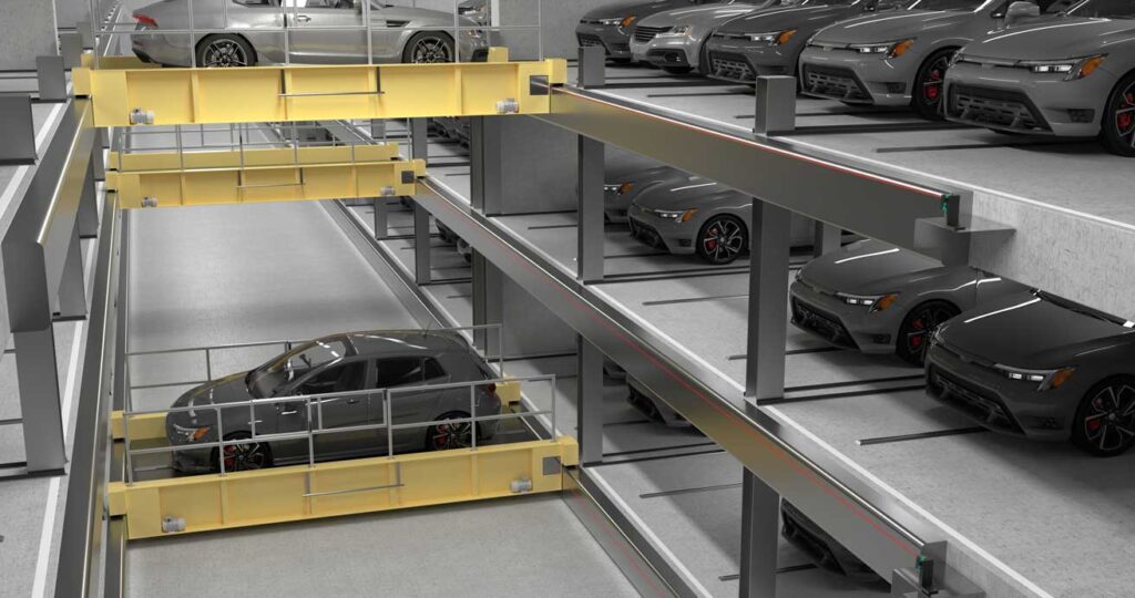 Millimetergenaue Distanzmessung für automatische Parksysteme